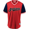 Image of Cleveland Indians Majestic Players' Weekend Cool Base Pick-A-Player Roster Jersey – Red/Navy 2019