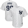 Image of Aaron Judge New York Yankees Majestic Home Cool Base Player Jersey - White/Navy 2019