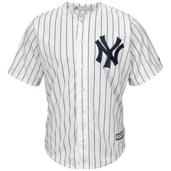 Gary Sanchez New York Yankees Majestic Home Official Cool Base Player Jersey - White/Navy 2019