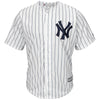Image of Gary Sanchez New York Yankees Majestic Home Official Cool Base Player Jersey - White/Navy 2019