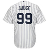 Image of Aaron Judge New York Yankees Majestic Home Cool Base Player Jersey - White/Navy 2019