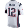 Image of Tom Brady New England Patriots Game Jersey - White/Navy Blue 2019