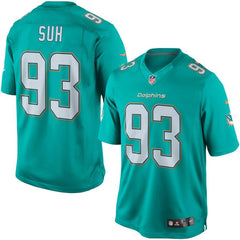 Ndamukong Suh Miami Dolphins Limited Jersey - Aqua 2019