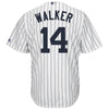 Image of Neil Walker New York Yankees Majestic Home Cool Base Player Jersey – White 2019