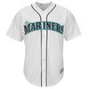 Image of Nelson Cruz Seattle Mariners Majestic Cool Base Player Jersey - White 2019