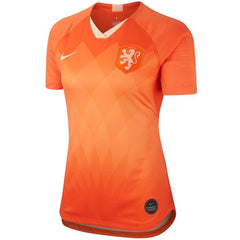 Netherlands Women's National Team Women's 2019 Home Replica Jersey – Orange 2019