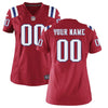 Image of New England Patriots Women's Custom Game Jersey - Red 2019