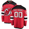 Image of New Jersey Devils Home Breakaway Custom Jersey - Red 2019