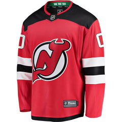 New Jersey Devils Home Breakaway Custom Jersey - Red 2019