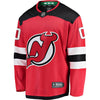 Image of New Jersey Devils Home Breakaway Custom Jersey - Red 2019