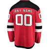 Image of New Jersey Devils Home Breakaway Custom Jersey - Red 2019