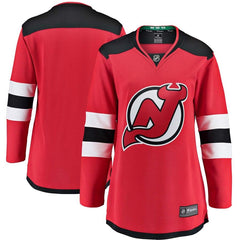 New Jersey Devils Women's Breakaway Home Jersey - Red 2019