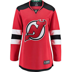 New Jersey Devils Women's Breakaway Home Jersey - Red 2019