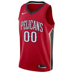 New Orleans Pelicans Custom Swingman Jersey Red - Statement Edition 2019