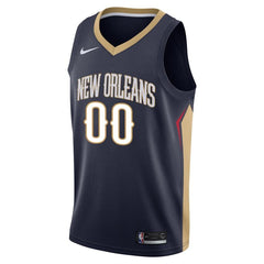 New Orleans Pelicans Swingman Custom Jersey Navy - Icon Edition 2019