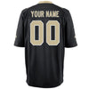 Image of New Orleans Saints Custom Game Jersey - Black 2019