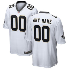 New Orleans Saints Custom Game Jersey – White 2019