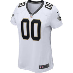 New Orleans Saints Women's Custom Game Jersey – White 2019