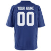 Image of New York Giants Custom Game Jersey - Royal 2019