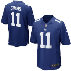 New York Giants Phil Simms Retired Player Game Jersey - Royal 2019