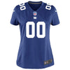 Image of New York Giants Women's Custom Game Jersey - Royal Blue 2019