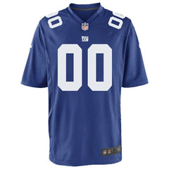 New York Giants Youth Custom Game Jersey - Royal 2019