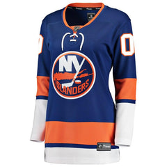 New York Islanders Women's Home Breakaway Custom Jersey - Blue 2019