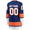 Image of New York Islanders Women's Home Breakaway Custom Jersey - Blue 2019