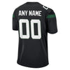 Image of New York Jets Custom Game Jersey – Black 2019