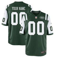 New York Jets Custom Game Jersey - Green 2019