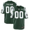 Image of New York Jets Custom Game Jersey - Green 2019