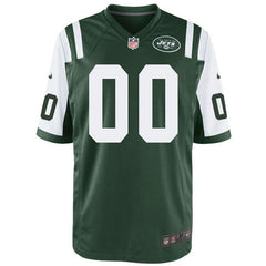 New York Jets Custom Game Jersey - Green 2019