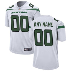 New York Jets Custom Game Jersey – White 2019