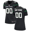 Image of New York Jets Women's Custom Game Jersey – Black 2019