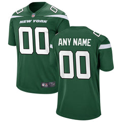 New York Jets Youth Custom Game Jersey – Gotham Green 2019