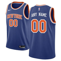 New York Knicks Swingman Custom Jersey Blue - Icon Edition 2019