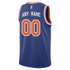 Image of New York Knicks Swingman Custom Jersey Blue - Icon Edition 2019