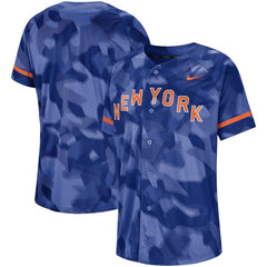 New York Mets Camo Jersey - Royal 2019