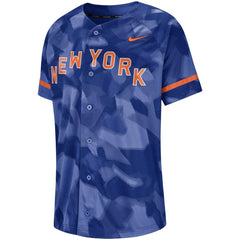 New York Mets Camo Jersey - Royal 2019