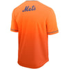 Image of New York Mets Fade Jersey - Orange 2019