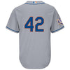 Image of New York Mets Majestic 2019 Jackie Robinson Day Official Cool Base Jersey – Gray 2019