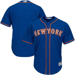 New York Mets Majestic Official Cool Base Jersey - Royal 2019