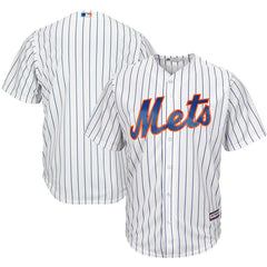 New York Mets Majestic Official Cool Base Jersey - White 2019