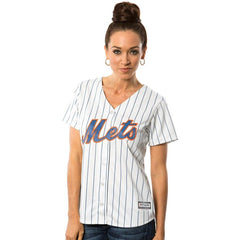 New York Mets Majestic Women's Cool Base Jersey - White 2019