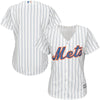 Image of New York Mets Majestic Women's Cool Base Jersey - White 2019