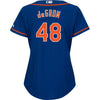 Image of New York Mets Majestic Women's Cool Base Player Jersey - Royal 2019