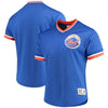 Image of New York Mets Mitchell &amp; Ness Mesh V-Neck Jersey – Royal 2019