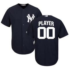 New York Yankees Majestic Cool Base Custom Jersey - Navy 2019