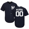 Image of New York Yankees Majestic Cool Base Custom Jersey - Navy 2019