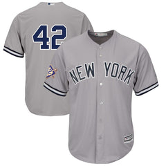 New York Yankees Majestic Jackie Robinson Day Cool Base Jersey – Gray 2019